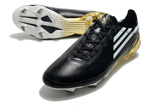 Adidas X Crazyfast Lace - Jade Black | White | 24K Gold Yellow