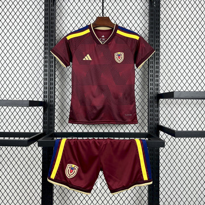 2026 Venezuela Home World Cup Kit Kids Size
