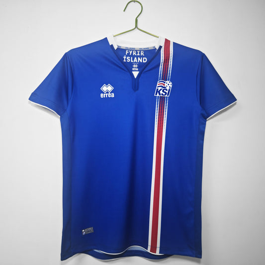 Iceland 2016-2017 Home Jersey