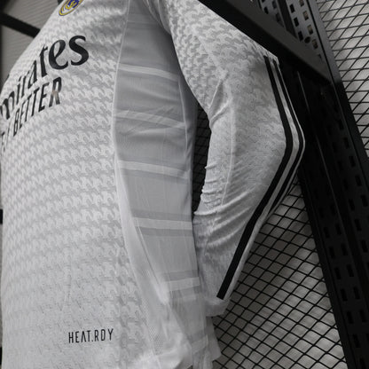 Real Madrid 2024-2025 Retro Home Kit Long Sleeve