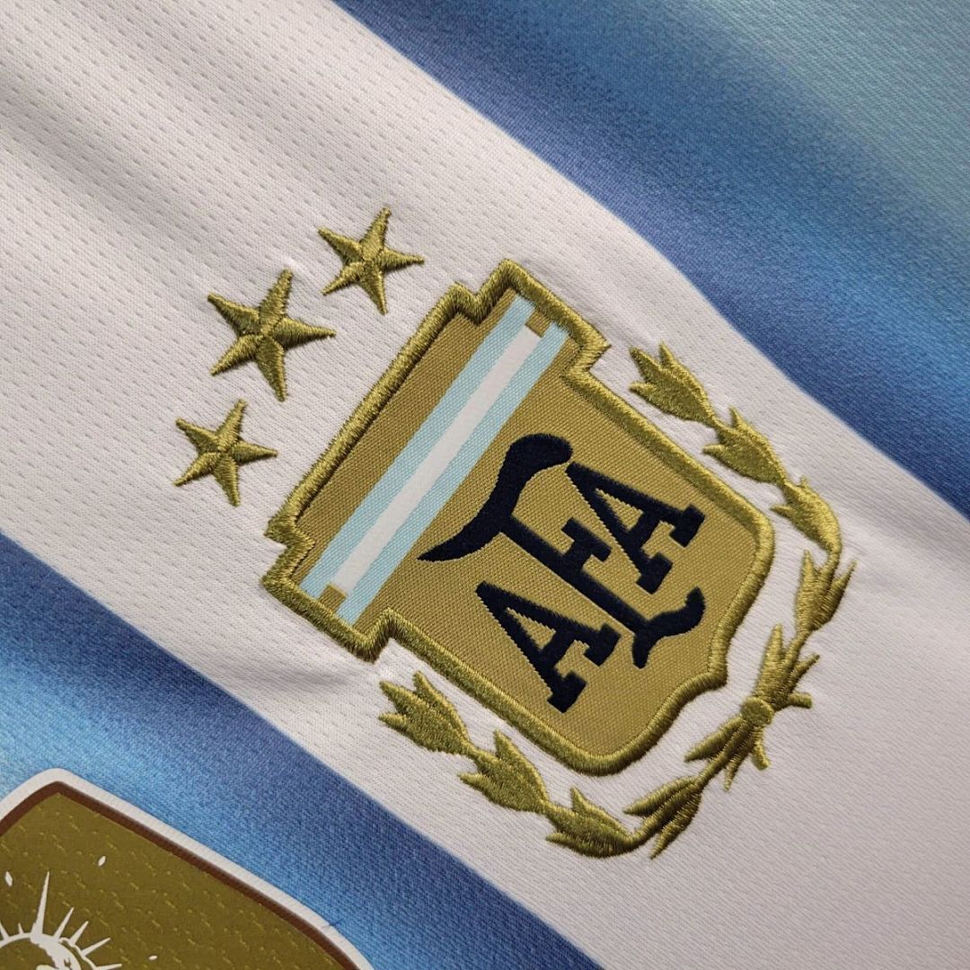 2026 Argentina Home World Cup Kit Long Sleeve Fan Version