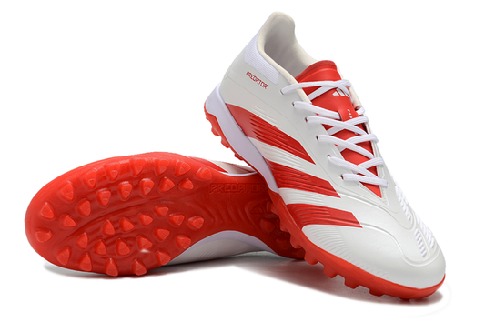 Adidas Predator 24 Elite Indoor Shoes - Ruby Red | Snow White