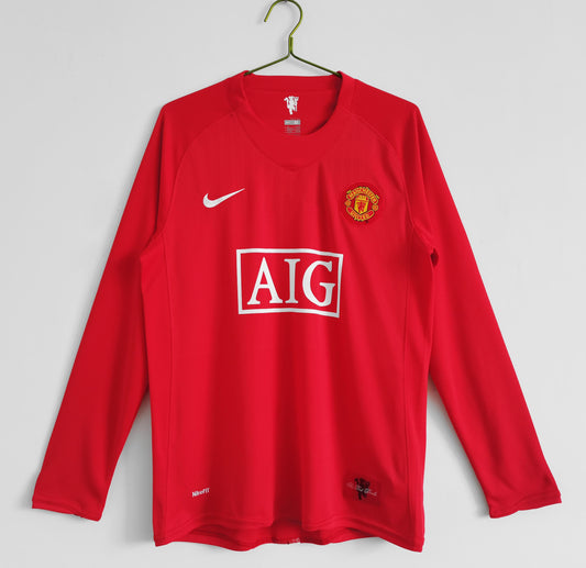 Manchester United 2007-2008 Home Jersey