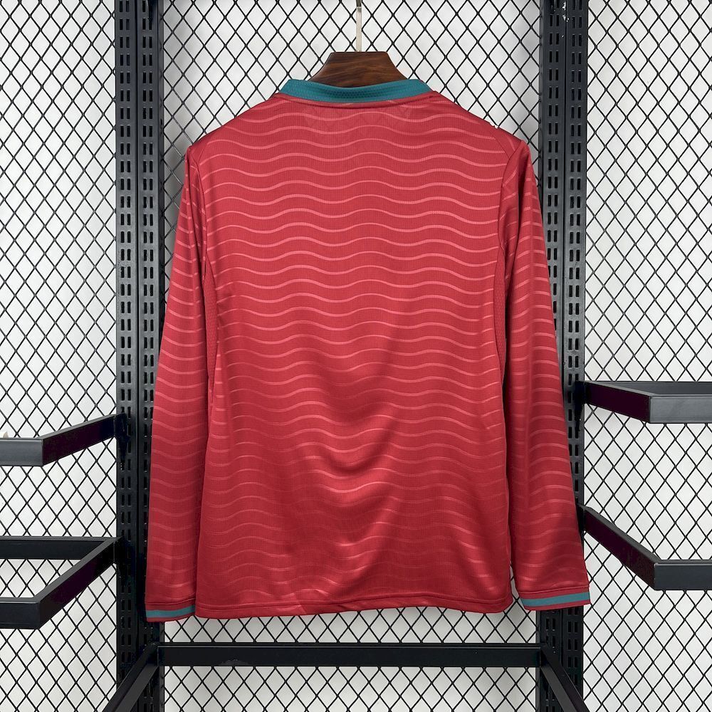2026 Portugal Home World Cup Kit Long Sleeve Fan Version