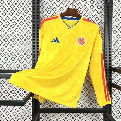 2026 Colombia Home World Cup Kit Long Sleeve Fan Version