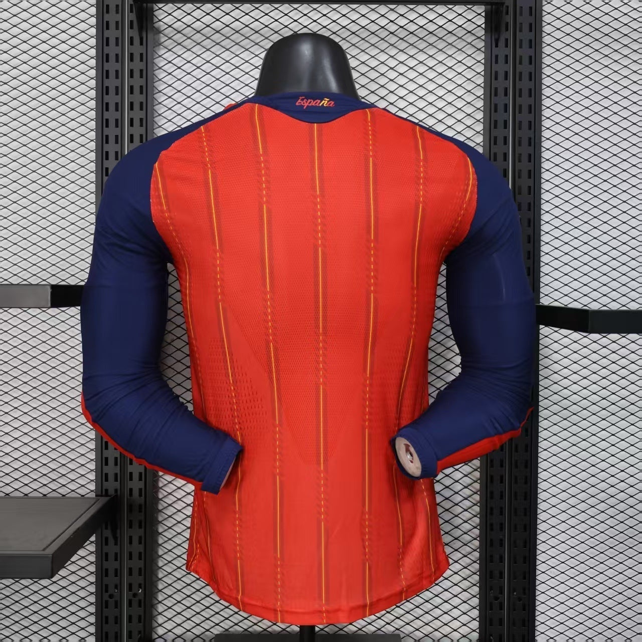 2026 Spain Home World Cup Kit Long Sleeve Player Version