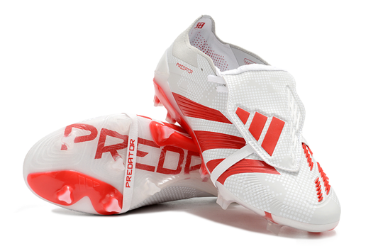 Adidas Predator Accuracy+ Shoes - White | Red