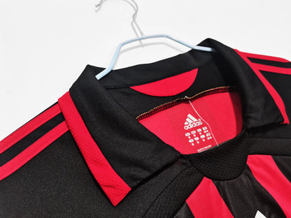 AC Milan 2007-2008 Retro Long Sleeve Home Jersey
