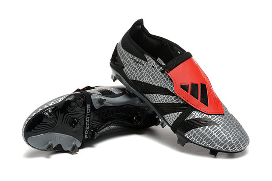 Adidas Predator Accuracy+ Shoes - Gray | Black | Red