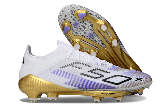 Adidas F50 | White | Purple | Gold