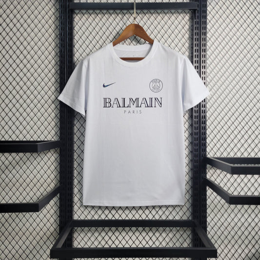 PSG "Balmain" Special White Jersey