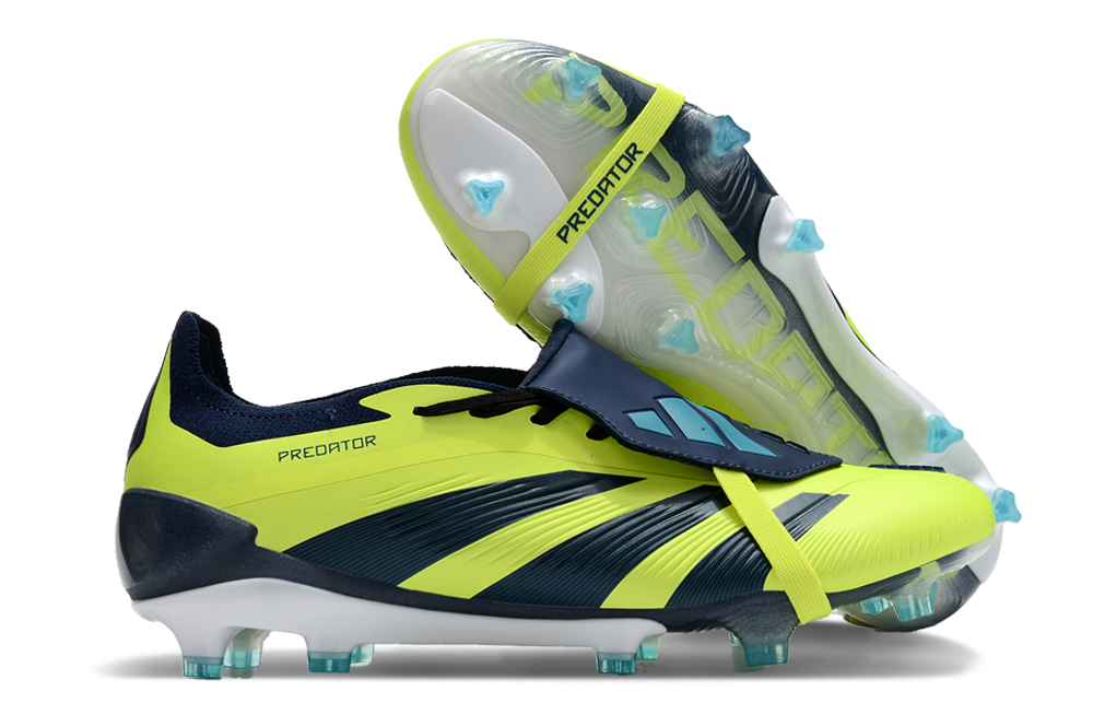 Adidas Predator Accuracy+ Shoes - Yellow | Navy Blue | Light Blue