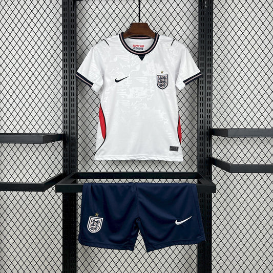 2026 England Home World Cup Kit Kids Size