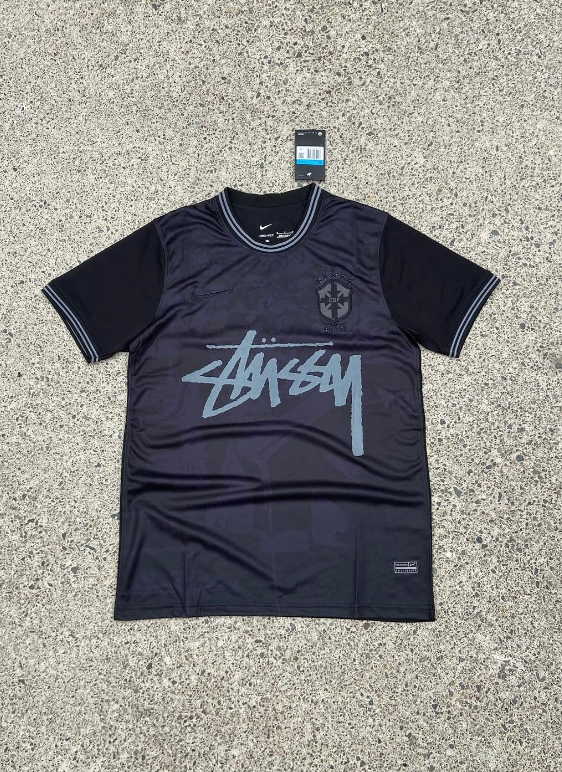 Stüssy x Brazil "Blackout" Special Jersey