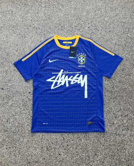 Stüssy x Brazil Blue Special Jersey
