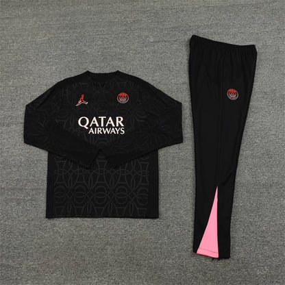 Paris-Saint-German Black Tracksuit