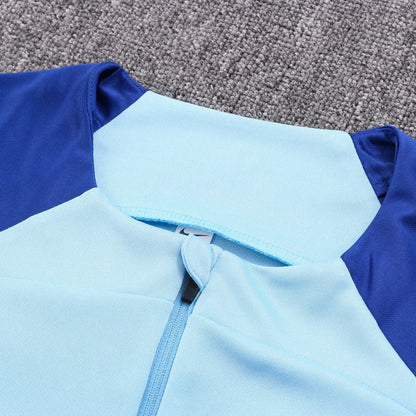 Atletico Madrid Blue and Mint Tracksuit