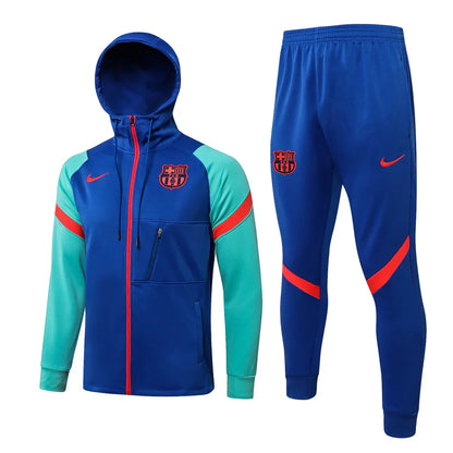 Barcelona Blue and Mint Tracksuit