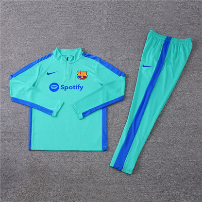 Barcelona Mint and Blue Tracksuit