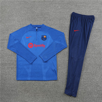 Barcelona Dark Blue and Blue Tracksuit