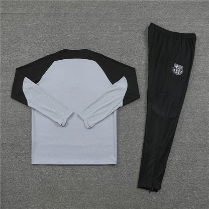 Barcelona Black and Grey Tracksuit