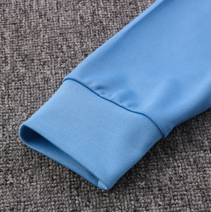 Manchester United Dark Blue and Light Blue Tracksuit