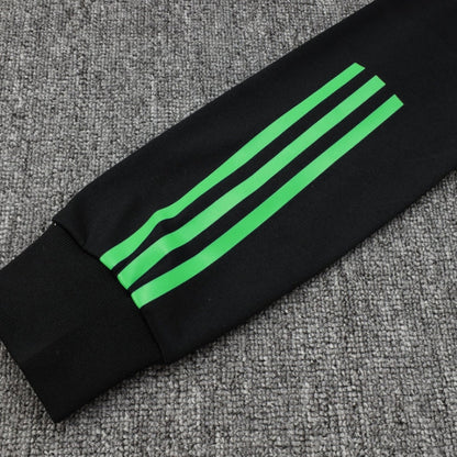 Bayern Munchen Black and White Tracksuit