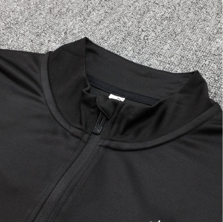 Olympique de Marseille Black Tracksuit