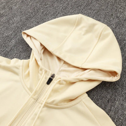 PSG Paris Saint Germain Black and Light Yellow Tracksuit