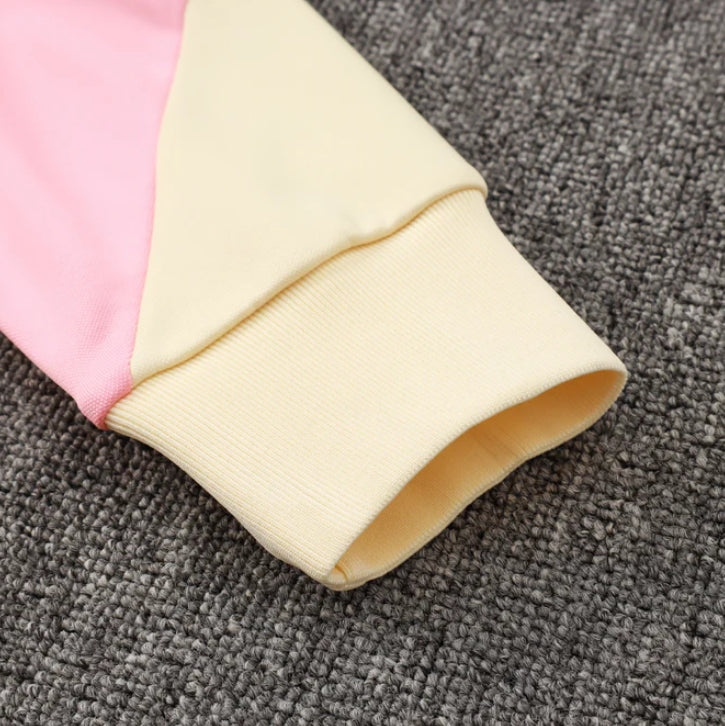 PSG Paris Saint Germain Black and Light Yellow Tracksuit