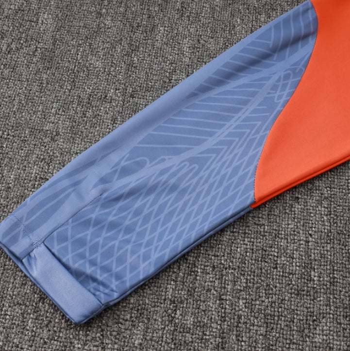 Inter Milan Light Blue and Orange Tracksuit