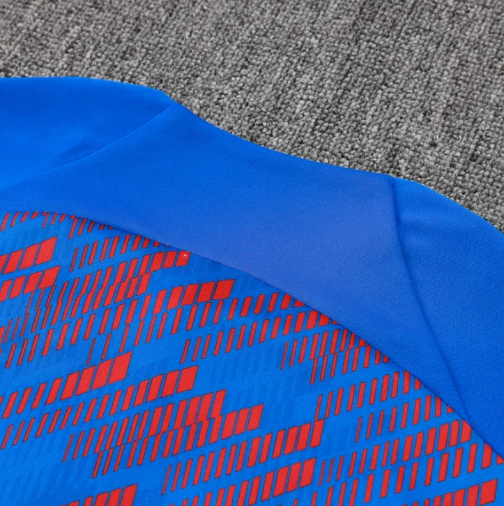 Barcelona Dark Blue and Blue Tracksuit