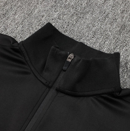 PSG Paris Saint Germain Black and Pink Tracksuit