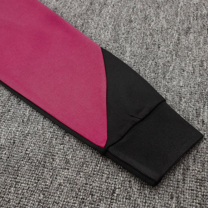 PSG Paris Saint Germain Black and Pink Tracksuit