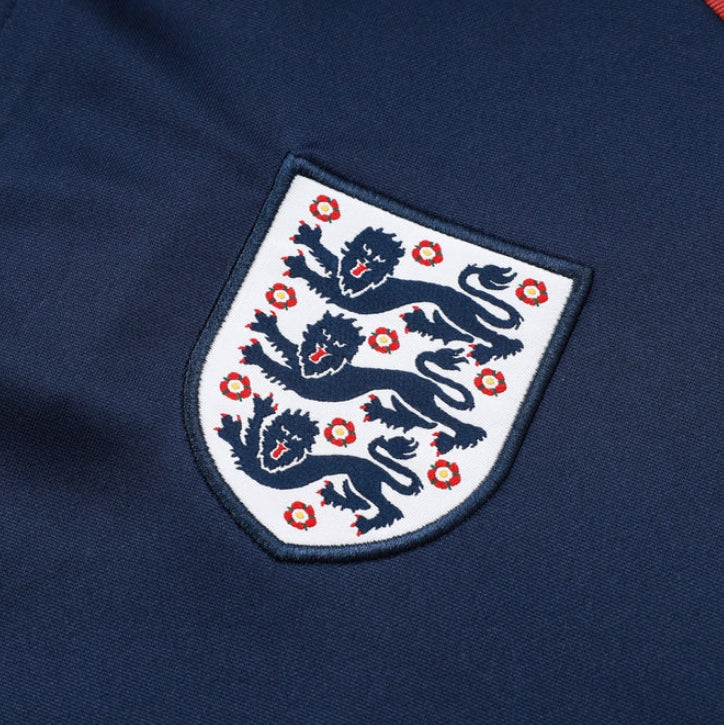 England Dark Blue and Red Tracksuit