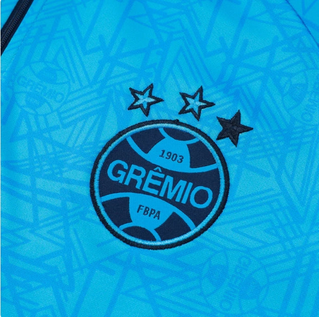Grêmio PA Dark Blue and Light Blue Tracksuit