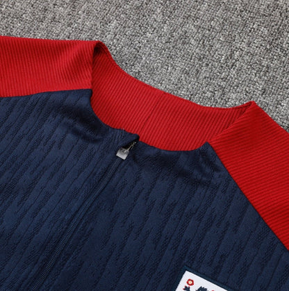 England Dark Blue and Red Tracksuit
