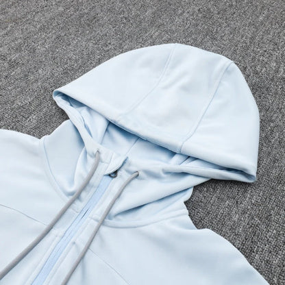 Inter Milan White and Black Tracksuit