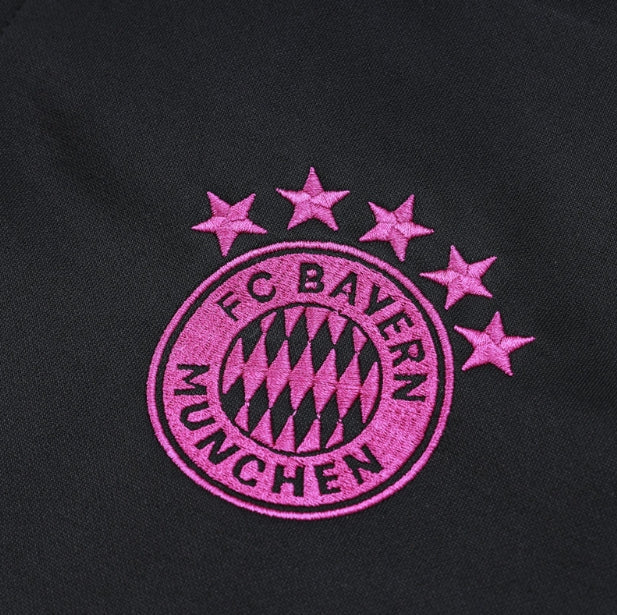 Bayern Munchen Black Tracksuit