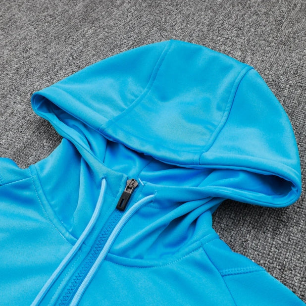 Arsenal FC Light Blue and Black Tracksuit