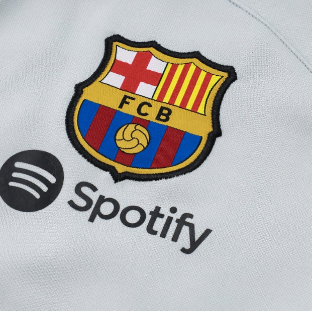 Barcelona White and Dark Green Tracksuit