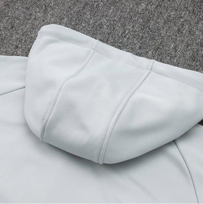 Barcelona White and Dark Green Tracksuit