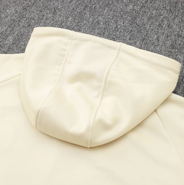 PSG Paris Saint Germain Beige and Dark Blue Tracksuit