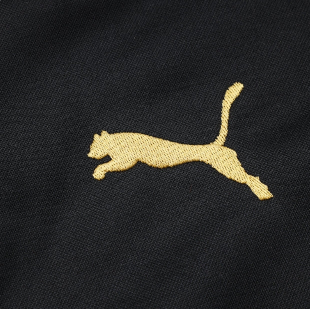 Olympique de Marseille Black and Gold Tracksuit