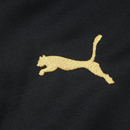 Olympique de Marseille Black and Gold Tracksuit