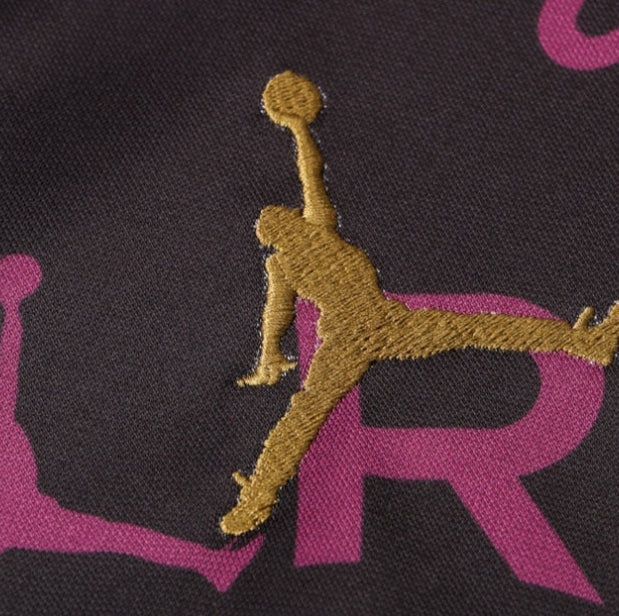 PSG Paris Saint Germain Black and Purple X Gold Tracksuit