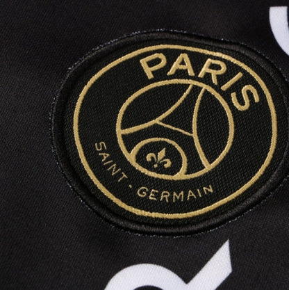 PSG Paris Saint Germain Black and Gold Tracksuit