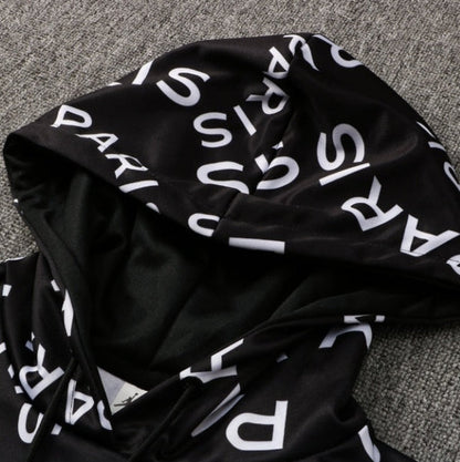 PSG Paris Saint Germain Black and Gold Tracksuit