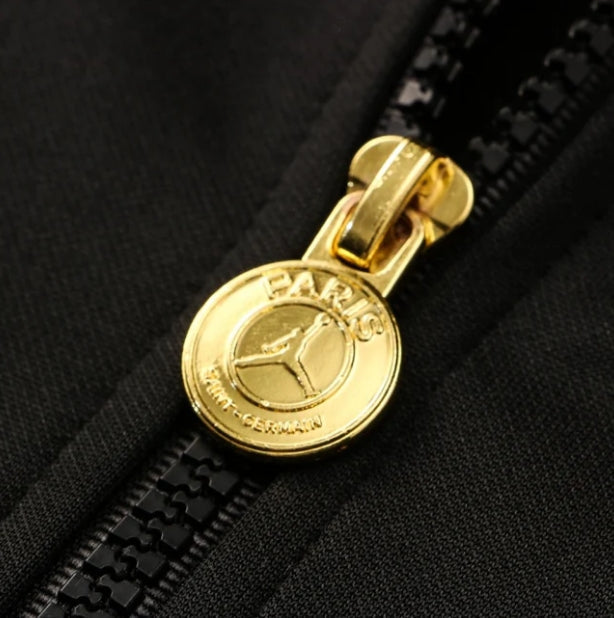 PSG Paris Saint Germain Black and Purple Tracksuit