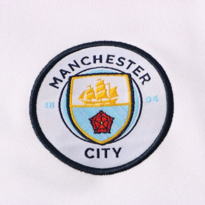 Manchester City Light Blue and White Tracksuit